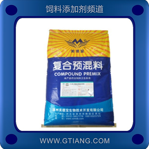 美德寶5%肉中雞復合預混料-提高日增重改善肉質